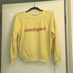 Wildfox Snackspert Crewneck